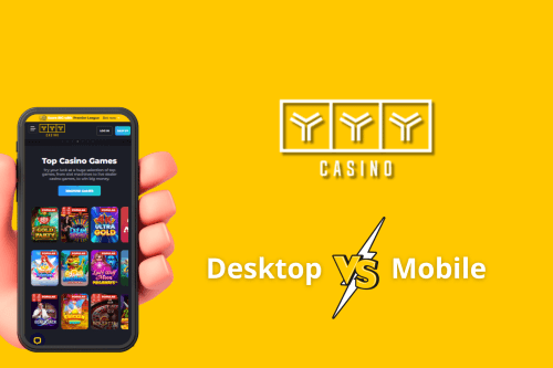 تحميل على الهاتف مقابل الحاسوب : أي تجربة أفضل ؟ YYY كازينو