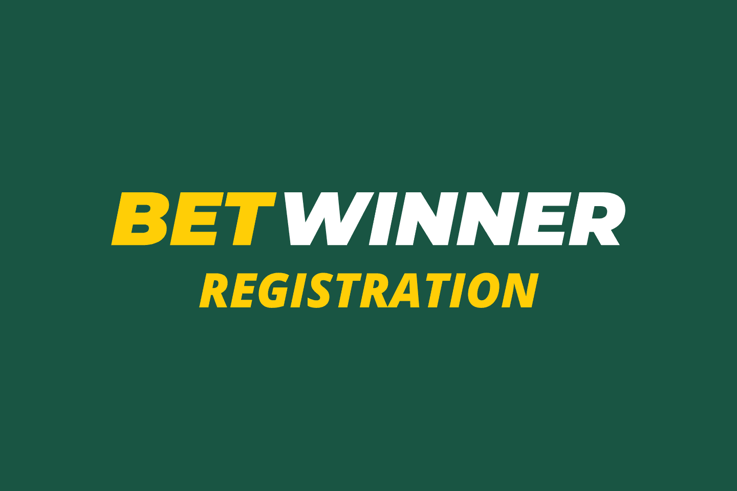 Betwinner registration