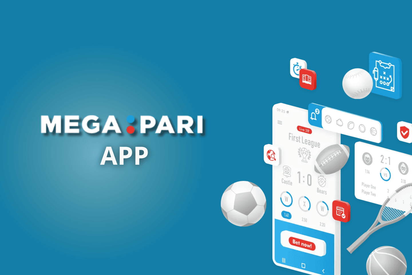 Megapari mobile application