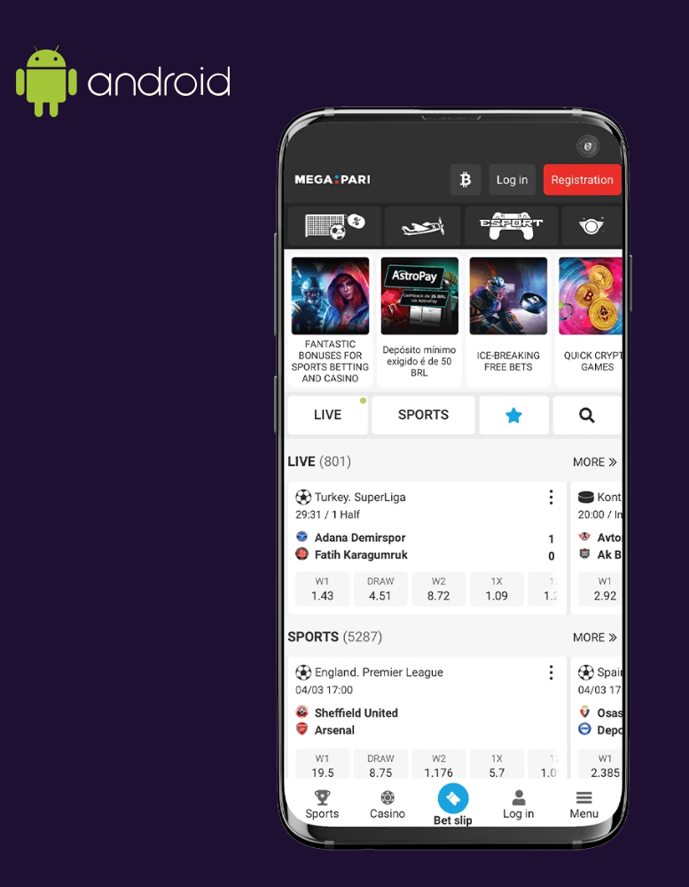 Megapari APP Android