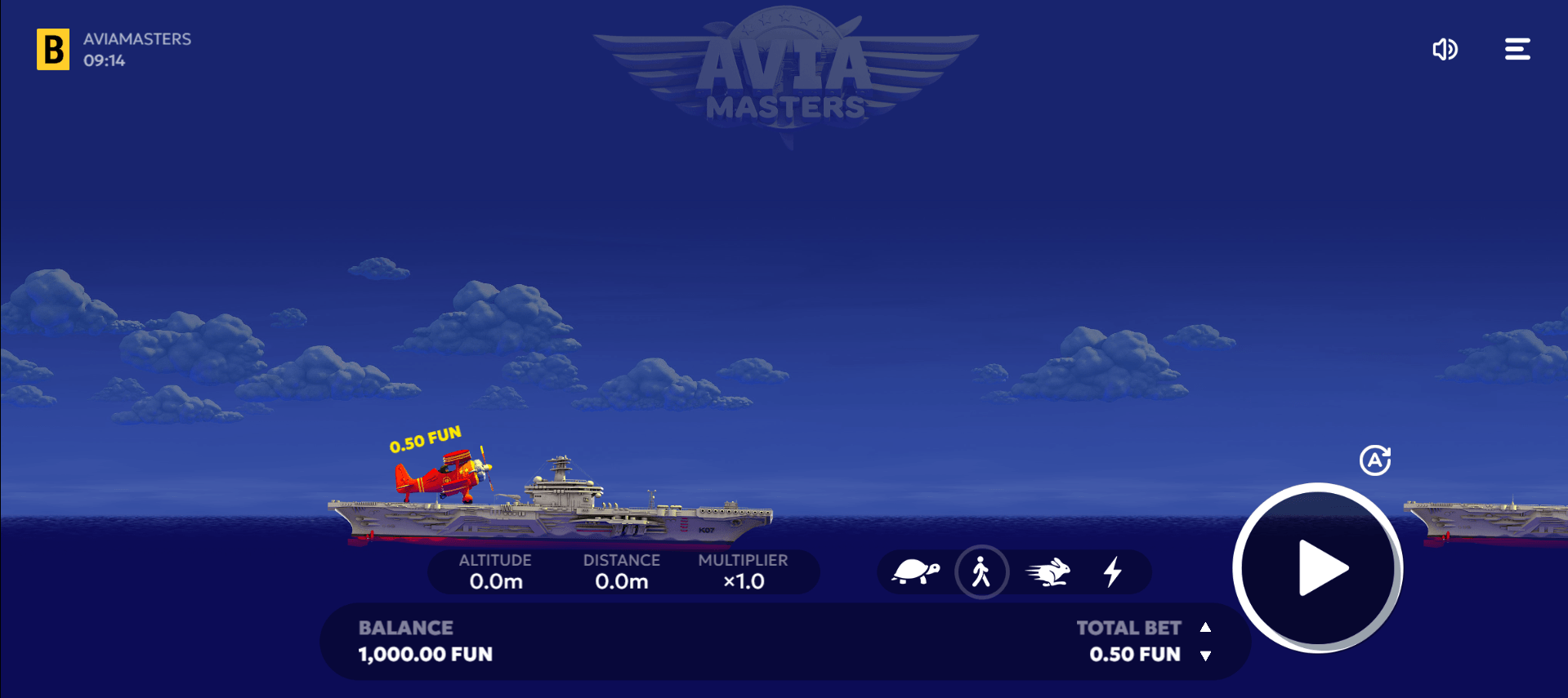Aviamasters casino game