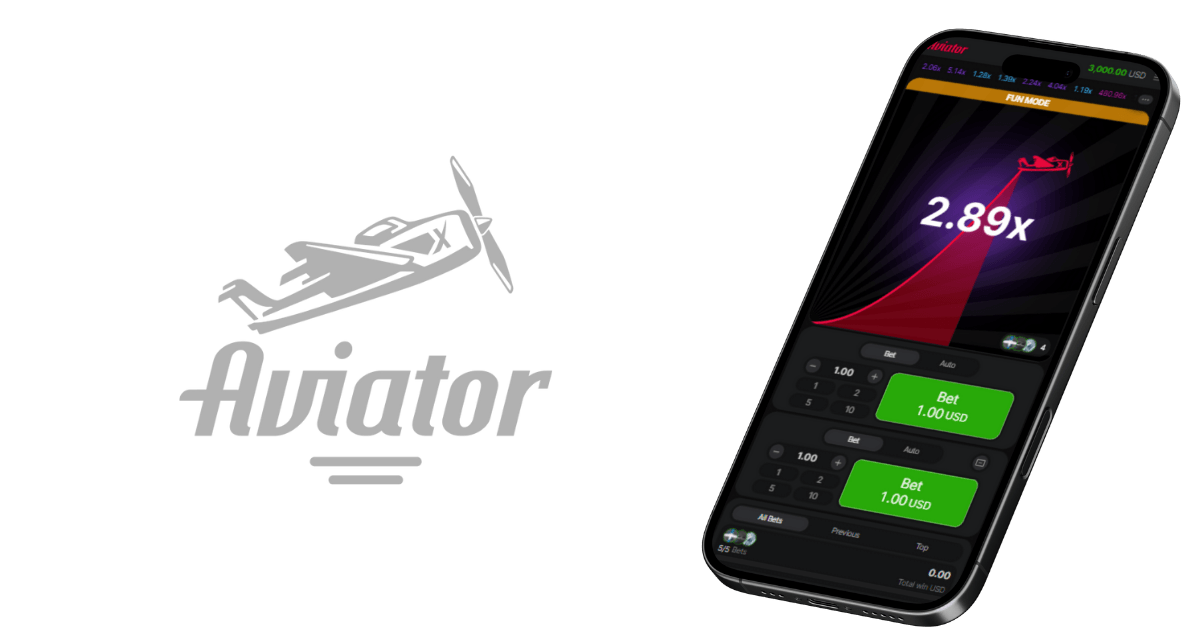 Aviator على الهاتف المحمول